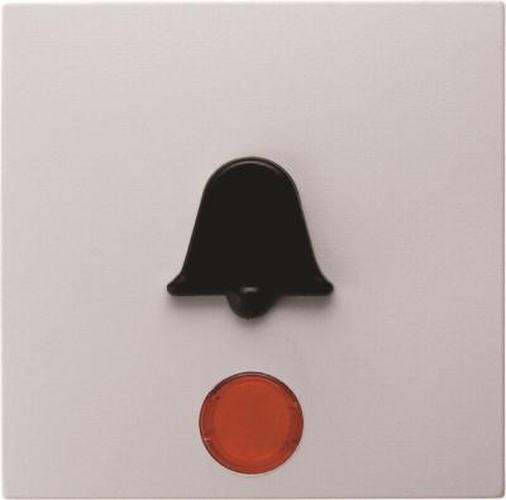 Berker 16511959 Wippe mit roter Linse und abtastbarem Symbol Klingel S.1/B.3/B.7 Polarweiß, Matt Berker 16511959 Wippe mit roter Linse und abtastbarem Symbol Klingel S.1/B.3/B.7 Polarweiß, Matt