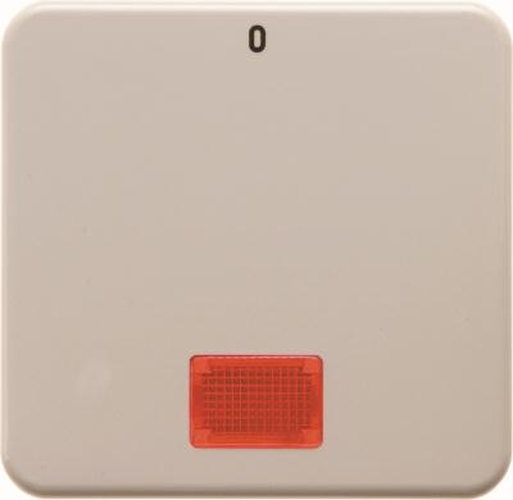 Berker 1558 Wippe mit roter Linse und Aufdruck '0' wg Up IP44 Weiß, Glänzend Berker 1558 Wippe mit roter Linse und Aufdruck '0' wg Up IP44 Weiß, Glänzend