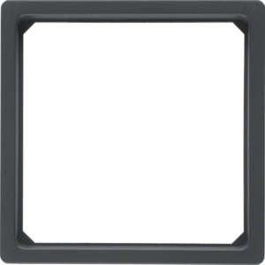 Berker 11096076 Adapterring für Zentralstück 50 x 50 mm Q.1/Q.3 Anthrazit, Samt Berker 11096076 Adapterring für Zentralstück 50 x 50 mm Q.1/Q.3 Anthrazit, Samt