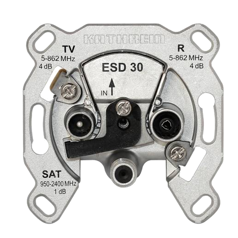 KATHREIN ESD30 TV-Radio-SAT Stichleitungsdose