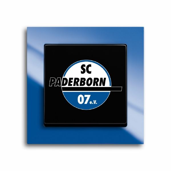 Busch-Jaeger 2000/6UJ/07 Aus/Wechselschalter Fanschalter "SC Paderborn"