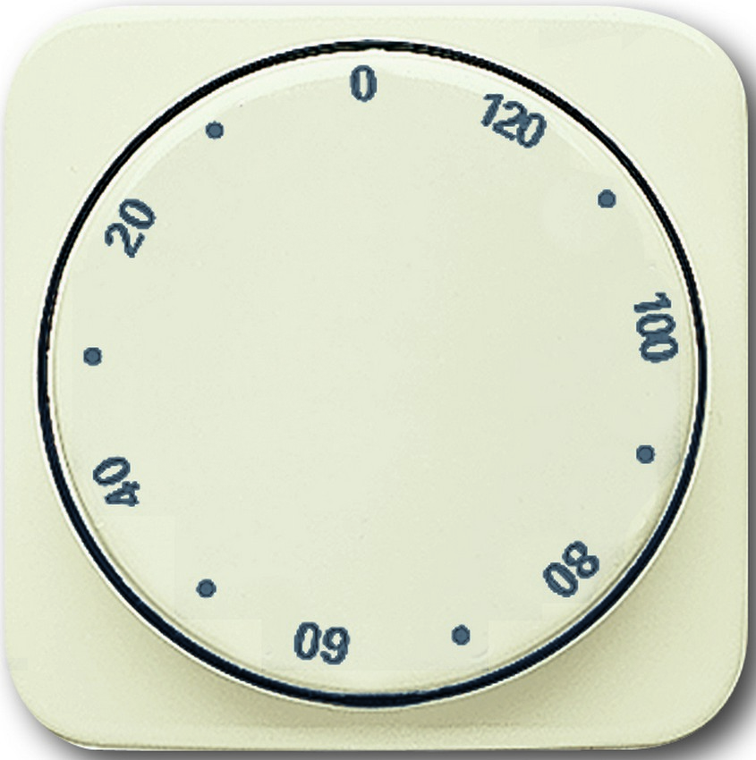 Busch-Jaeger 1771-212-102 Zentralscheibe Schaltuhr Cremeweiß Busch-Jaeger 1771-212-102 Zentralscheibe Schaltuhr Cremeweiß