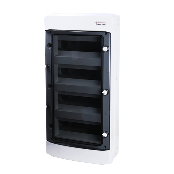 Tehnoplast N48D Aufputzverteiler IP65 4-Reihig 48PLE Tehnoplast N48D Aufputzverteiler IP65 4-Reihig 48PLE