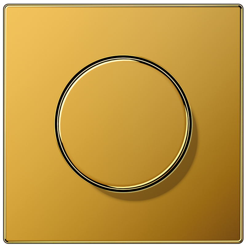 JUNG LS1940GGO Abdeckung Dreh-Dimmer Vergoldet JUNG LS1940GGO Abdeckung Dreh-Dimmer Vergoldet