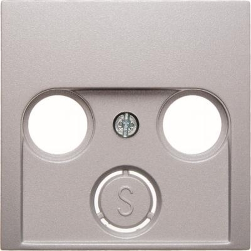 Berker 12031404 Zentralstück für Antennen-Steckdose 2- und 3Loch B.7 Alu, Mat Berker 12031404 Zentralstück für Antennen-Steckdose 2- und 3Loch B.7 Alu, Mat