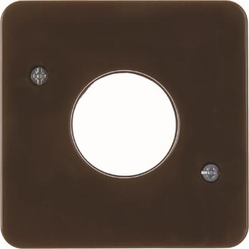 Berker 153001 Zentralstück für Drucktaster und Lichtsignal E10 wg Up IP44 Braun, Glänzend Berker 153001 Zentralstück für Drucktaster und Lichtsignal E10 wg Up IP44 Braun, Glänzend