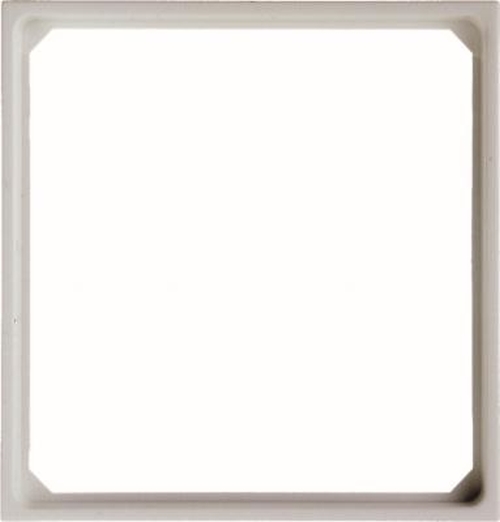 Berker 11091919 Adapterring für Zentralstück 50 x 50 mm S.1/B.3/B.7 Polarweiß, Matt Berker 11091919 Adapterring für Zentralstück 50 x 50 mm S.1/B.3/B.7 Polarweiß, Matt