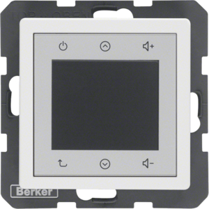 Berker 28846089 Radio Touch Q.1/Q.3 Polarweiß, Samt Berker 28846089 Radio Touch Q.1/Q.3 Polarweiß, Samt