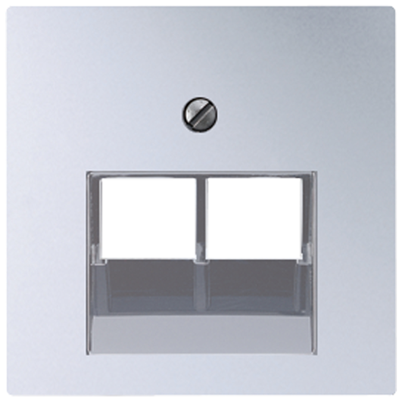 JUNG A569-2BFPLUAAL Abdeckung 2-Loch IAE/UAE Aluminium JUNG A569-2BFPLUAAL Abdeckung 2-Loch IAE/UAE Aluminium