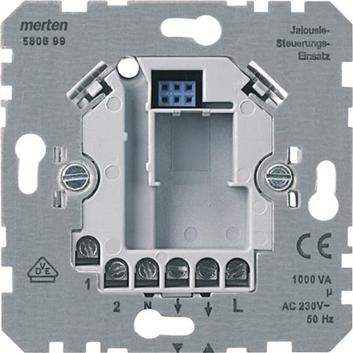 Merten 580699 Jalousiesteuerungs-Einsatz mit Nebenstelleneingang