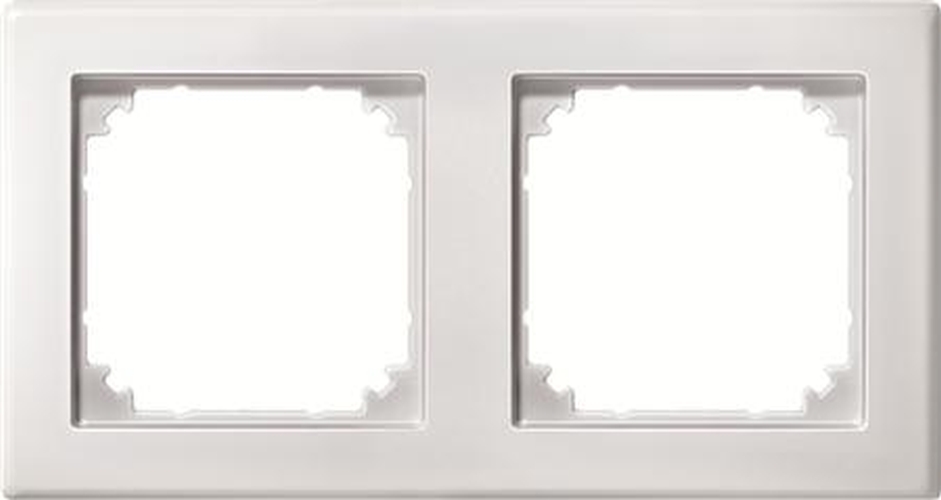 Merten 484219 Rahmen 2-Fach M-Smart Polarweiß Merten 484219 Rahmen 2-Fach M-Smart Polarweiß