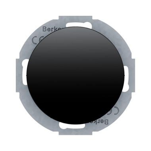 Berker 10092035 Blindverschluss mit Zentralstück Serie R.Classic Schwarz, Glänzend Berker 10092035 Blindverschluss mit Zentralstück Serie R.Classic Schwarz, Glänzend