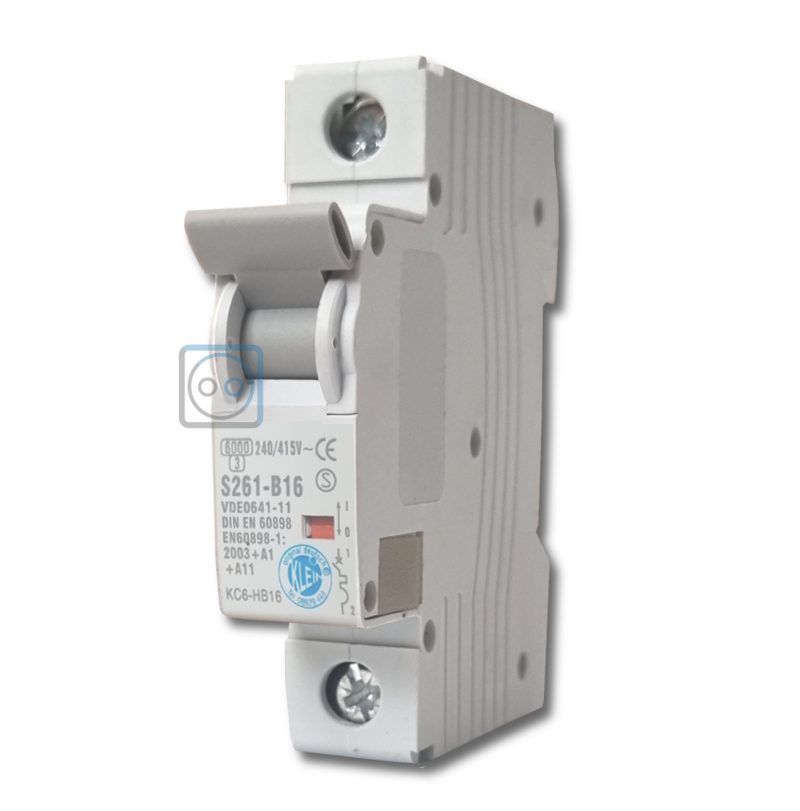 Klein Leitungsschutzschalter 1-Polig B16A 6kA Klein Leitungsschutzschalter 1-Polig B16A 6kA