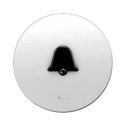 Berker 16512089 Wippe mit klarer Linse u. abtastbarem Symbol Klingel R.1/R.3 Polarweiß, Glänzend Berker 16512089 Wippe mit klarer Linse u. abtastbarem Symbol Klingel R.1/R.3 Polarweiß, Glänzend