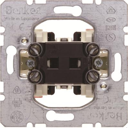 Berker 503203 Taster Einsätz Öffner und Schließer mit getrennten Eingangsklemmen