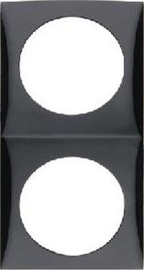 Berker 918262510 Rahmen 2Fach, Integro Flow, Schwarz Glänzend Berker 918262510 Rahmen 2Fach, Integro Flow, Schwarz Glänzend