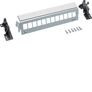 Hager FZ12MK Patch-Panel 12-Fach Keystone