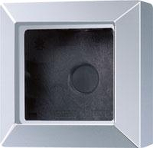 JUNG AS581AAL Aufputz-Kappe 1-Fach Aluminium JUNG AS581AAL Aufputz-Kappe 1-Fach Aluminium