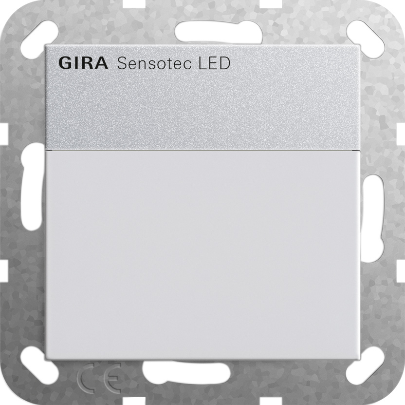 GIRA 236826 Sensotec LED mit Fernbedienung Farbe-Alu GIRA 236826 Sensotec LED mit Fernbedienung Farbe-Alu