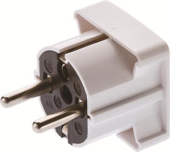 Berker 4606 Winkelstecker SCHUKO Verbindungssysteme Weiß