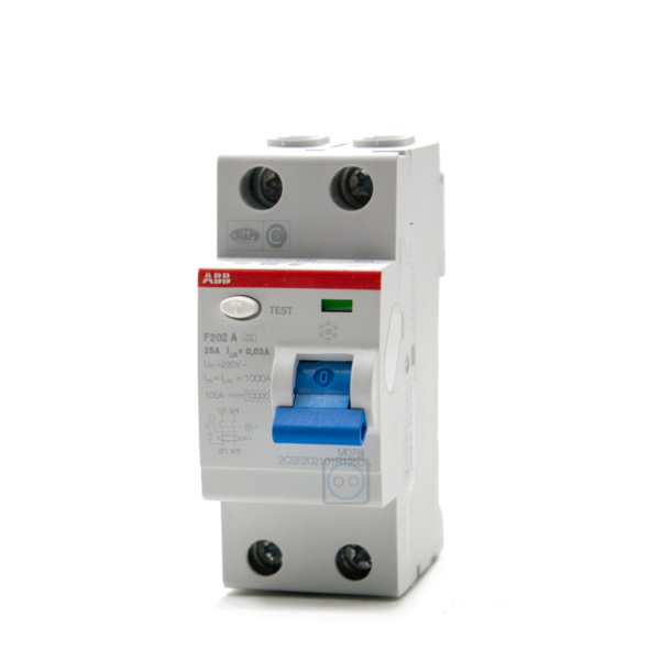 ABB FI-Schutzschalter F202 25A 2-Polig 30mA ABB FI-Schutzschalter F202 25A 2-Polig 30mA