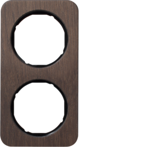 Berker 10122354 Rahmen 2Fach R.1 Eiche gebeizt/Schwarz Glänzend Berker 10122354 Rahmen 2Fach R.1 Eiche gebeizt/Schwarz Glänzend