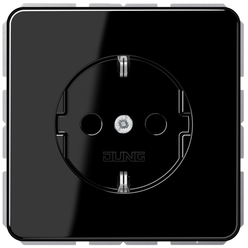 JUNG CD1520SW Steckdosen-Einsatz Schwarz