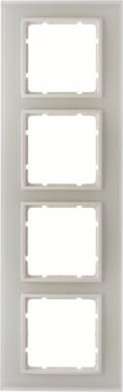 Berker 10146909 Glasrahmen 4Fach B.7 Polarweiß Berker 10146909 Glasrahmen 4Fach B.7 Polarweiß