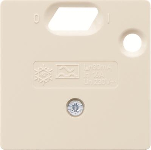 Berker 149302 Zentralstück für FI-Schutzschalter System 50 x 50 mm Weiß, Glänzend Berker 149302 Zentralstück für FI-Schutzschalter System 50 x 50 mm Weiß, Glänzend