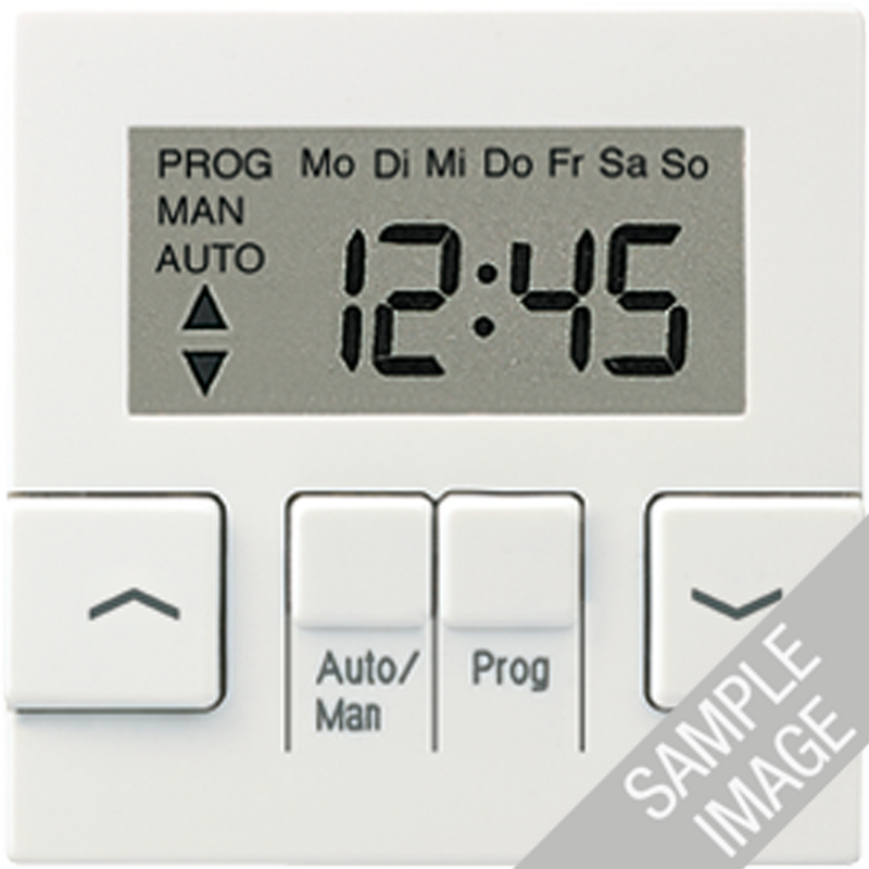 JUNG A5232STMO Jalousie-Abdeckung mit Timer-Funktion Standard
 Mokka