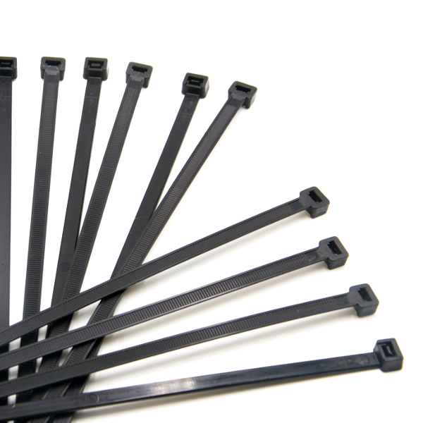 Kabelbinder 3,5x290mm Schwarz/Weiß Natur