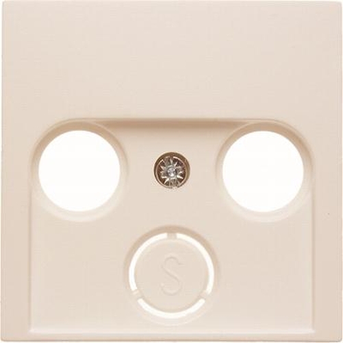 Berker 12038982 Zentralstück für Antennen-Steckdose 2- und 3Loch S.1 Weiß, Glänzend Berker 12038982 Zentralstück für Antennen-Steckdose 2- und 3Loch S.1 Weiß, Glänzend