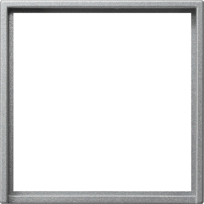 GIRA 028226 Zwischenring Quadratisch 50x50 Farbe-Alu GIRA 028226 Zwischenring Quadratisch 50x50 Farbe-Alu