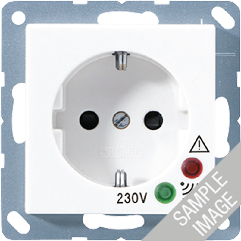 JUNG A521KIUFCH Steckdosen-Einsatz mit Überspannungsschutz Champagner JUNG A521KIUFCH Steckdosen-Einsatz mit Überspannungsschutz Champagner