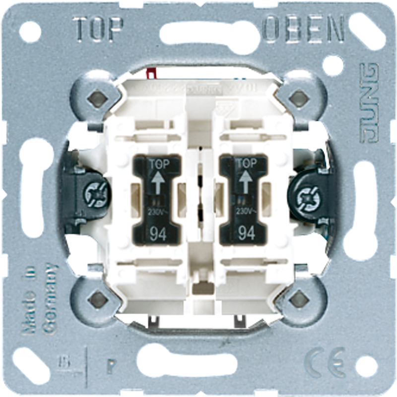 JUNG 505KOU5 Serien-Kontrollschalter-Einsatz JUNG 505KOU5 Serien-Kontrollschalter-Einsatz