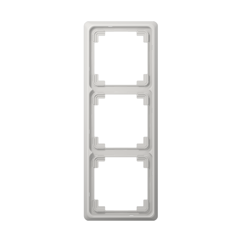 JUNG CDP583LG Rahmen 3-Fach Lichtgrau