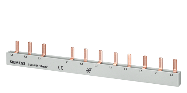 Siemens 5ST3624 Stiftsammelschiene 10mm² 3-Phasig/N+8xPhase