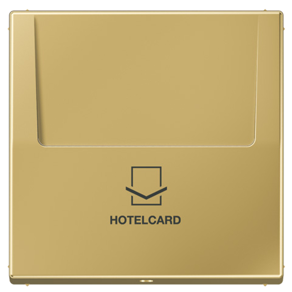 JUNG ME2990CARDC Hotelcard-Schalter Messing-Classic