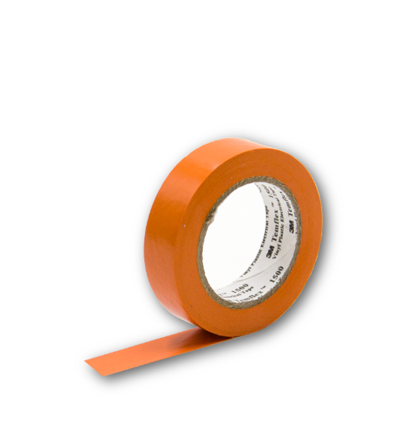 3M Isolierband 10m 15mm Breit Orange 3M Isolierband 10m 15mm Breit Orange
