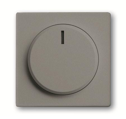 Busch-Jaeger 6540-803-102 Zentralscheibe Dreh-Dimmer Meteor-Graumetallic