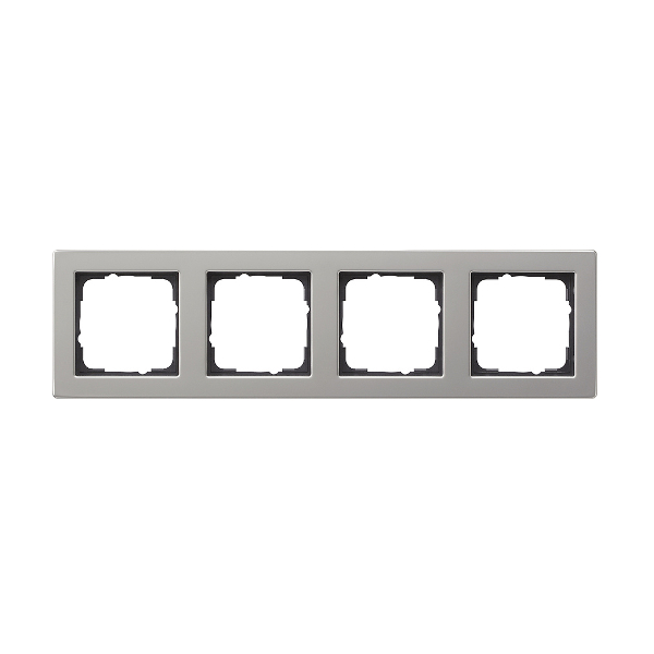 Gira 021433 Rahmen 4-Fach E2 Edelstahl Gira 021433 Rahmen 4-Fach E2 Edelstahl