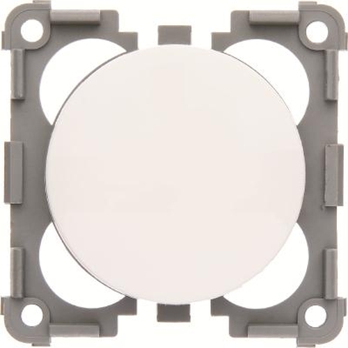 Berker 928762509 Drehdimmer 12 V= mit Regulierknopf Integro Flow/Pure Polarweiß, Glänzend