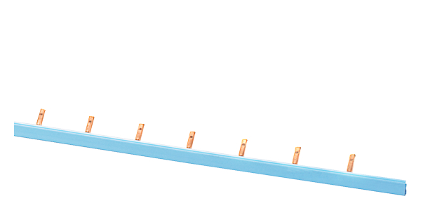 Siemens 5ST3765-1 Stiftsammelschiene 10mm² 54TE Blau