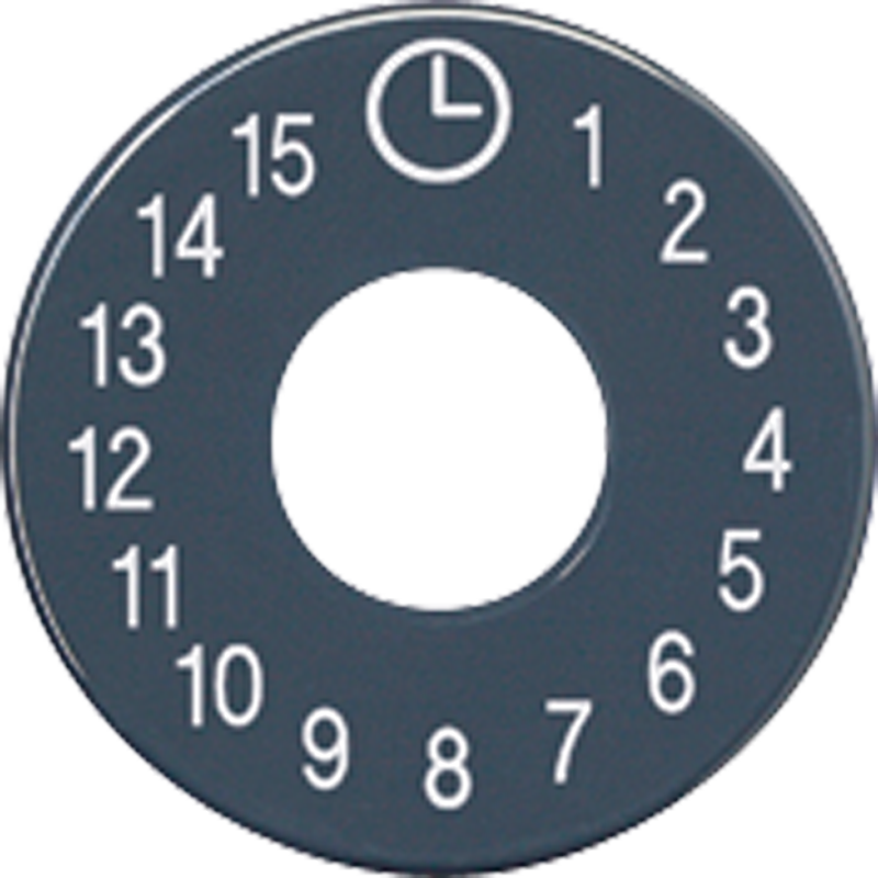 JUNG SKS11015 Skalenscheibe Anthrazit JUNG SKS11015 Skalenscheibe Anthrazit