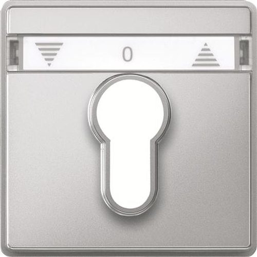 Merten 348260 Zentralplatte für Rollladen-Tast-Rastschalter Aluminium Merten 348260 Zentralplatte für Rollladen-Tast-Rastschalter Aluminium