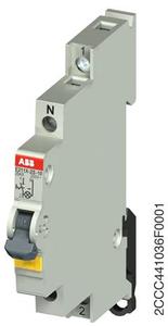 ABB E211X-16-10 Ausschalter 1 Schließer mit LED 250V 16A ABB E211X-16-10 Ausschalter 1 Schließer mit LED 250V 16A