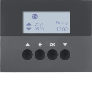 Berker 85741175 Jalousie-Schaltuhr K.1 Anthrazit, Matt Berker 85741175 Jalousie-Schaltuhr K.1 Anthrazit, Matt