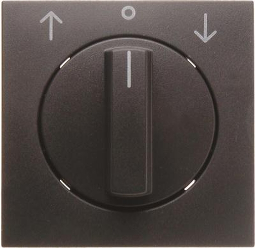 Berker 10801606 Zentralstück mit Drehknopf für Jalousie-Drehschalter B.3/B.7 Anthrazit, Matt Berker 10801606 Zentralstück mit Drehknopf für Jalousie-Drehschalter B.3/B.7 Anthrazit, Matt