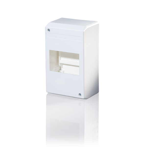 F-Tronic 7260012 AP Automatenkasten 160x94x65mm, 4 Module ohne Klemmen F-Tronic 7260012 AP Automatenkasten 160x94x65mm, 4 Module ohne Klemmen