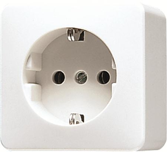JUNG 620A Steckdosen-Einsatz Cremeweiß JUNG 620A Steckdosen-Einsatz Cremeweiß